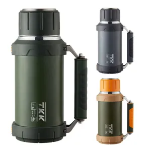 زجاجة مياه حافظة للحرارة معزولة تقليدية سعة نصف جالون- Traditional Half Gallon Insulated Vacuum Water Bottle