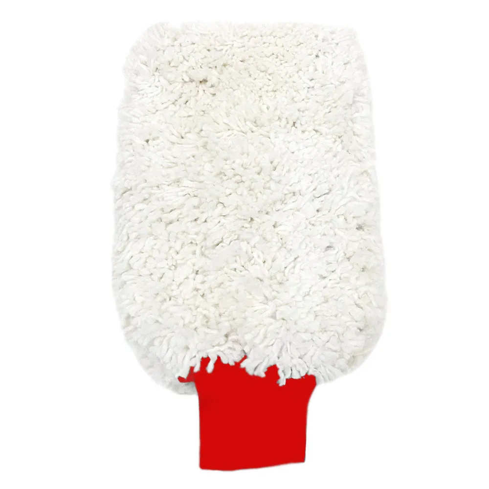 3X Jumbo Car Wash Washing Chenille Mitt Cleaning Glove Dual Sided Heavy Duty USA