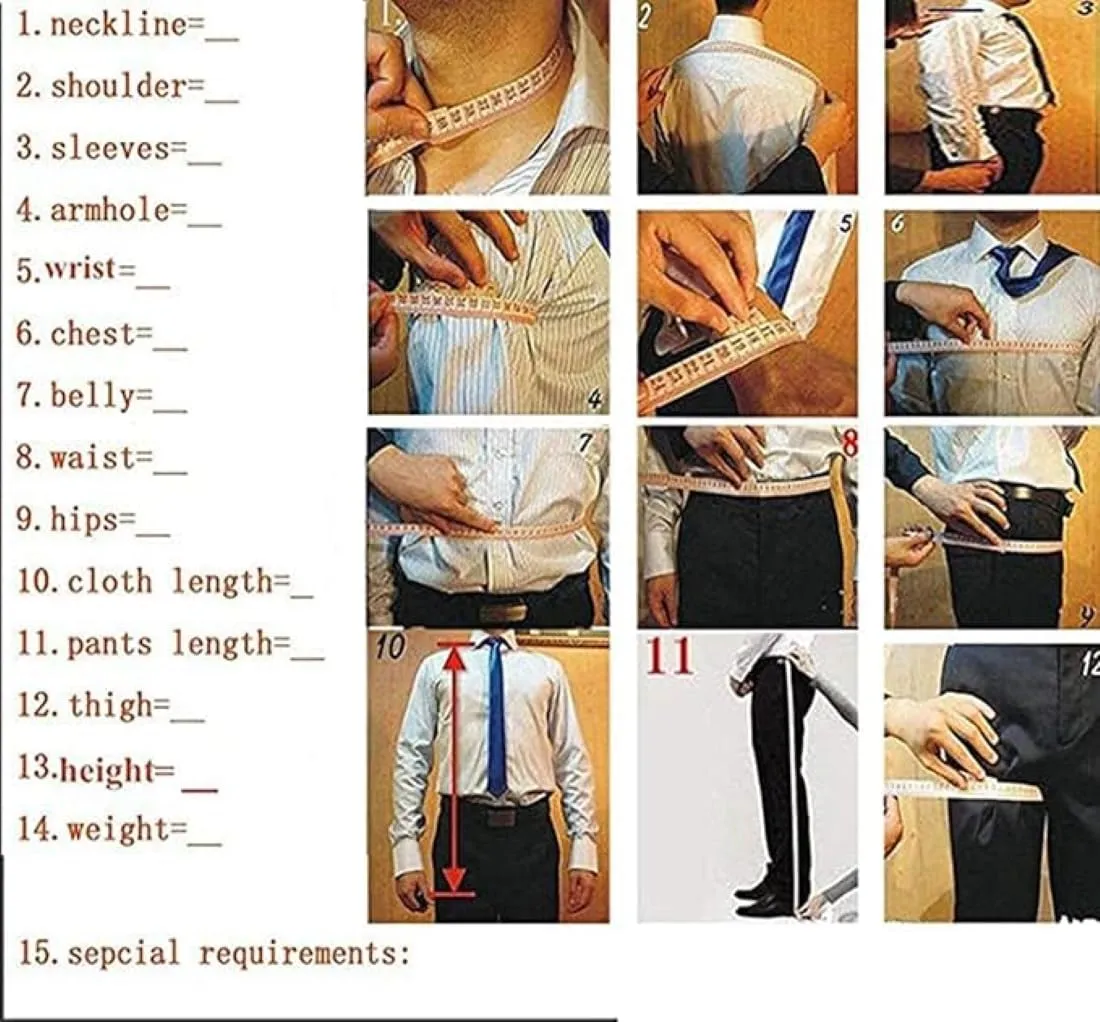 African Suits for Men 2 Piece Tuxedo Slim Fit Blazer Party Jacket Dress Suit