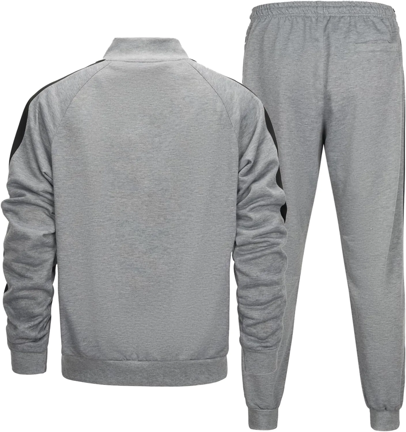 AOTORR Men's Tracksuit 2 Pieces Sweat Suits Casual Full Zip Long Sleeve Outfit Sports Jogging Suits Set