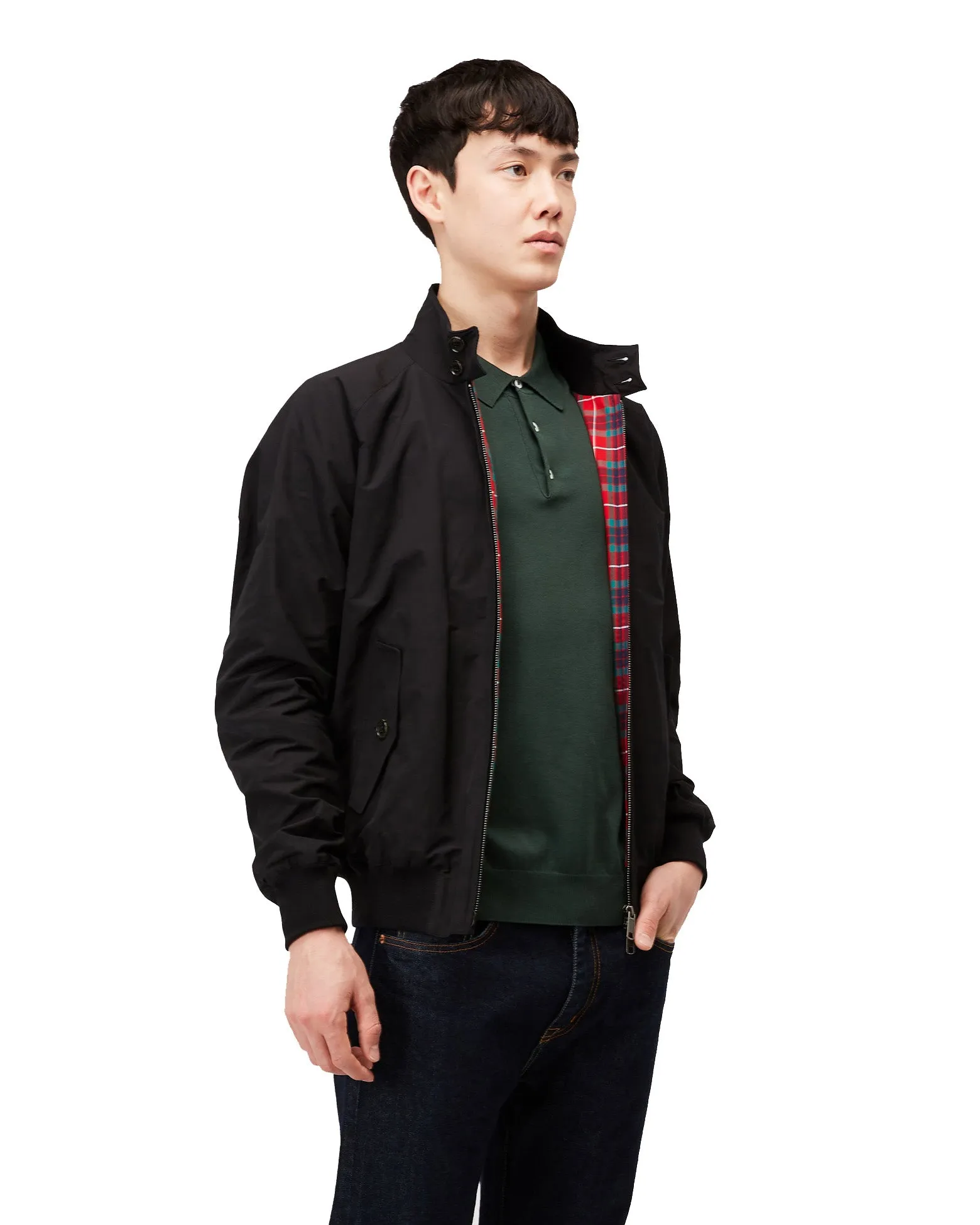 Baracuta G9 Classic Harrington Jacket - Black