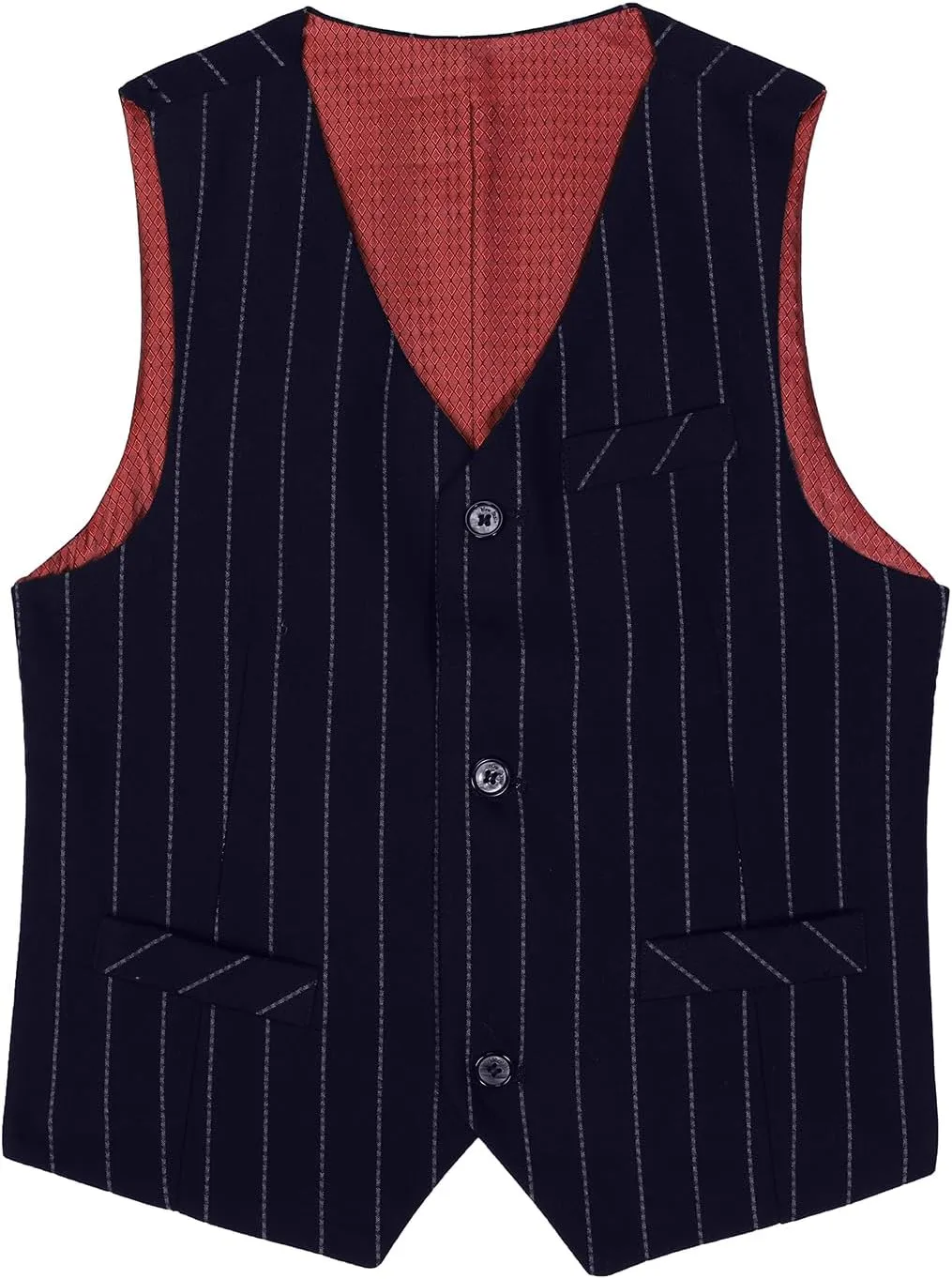 Boy Suits Stripe Tuxedo Suit Set Complete Outfit Formal Wedding Party Wear Ring Bearer Outfit