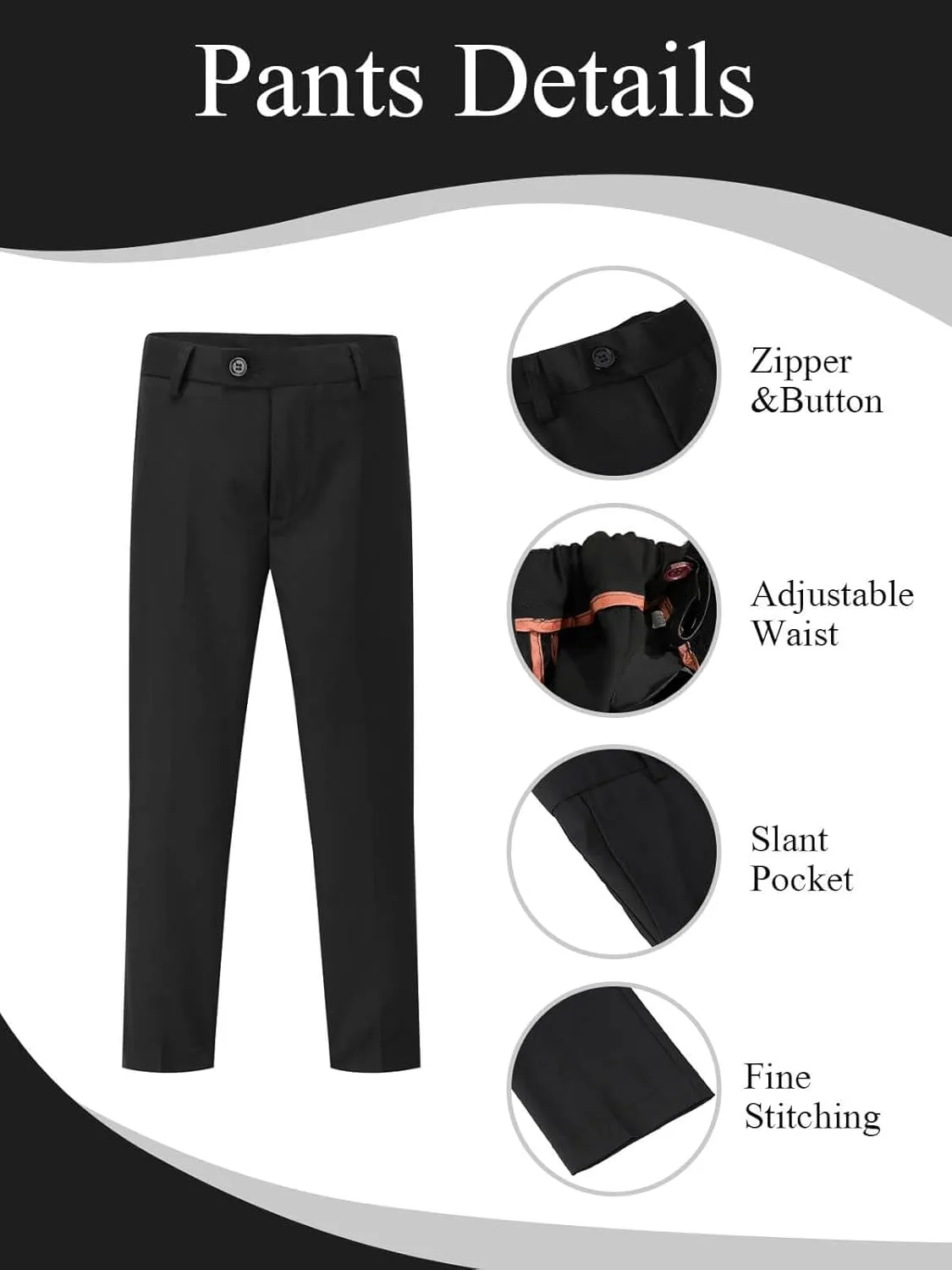 Boyland Boys Tuxedo Suit Velvet Peak Lapel Vintage 2 Pieces Slim Fit Jacket Pants Suit Set Prom Party