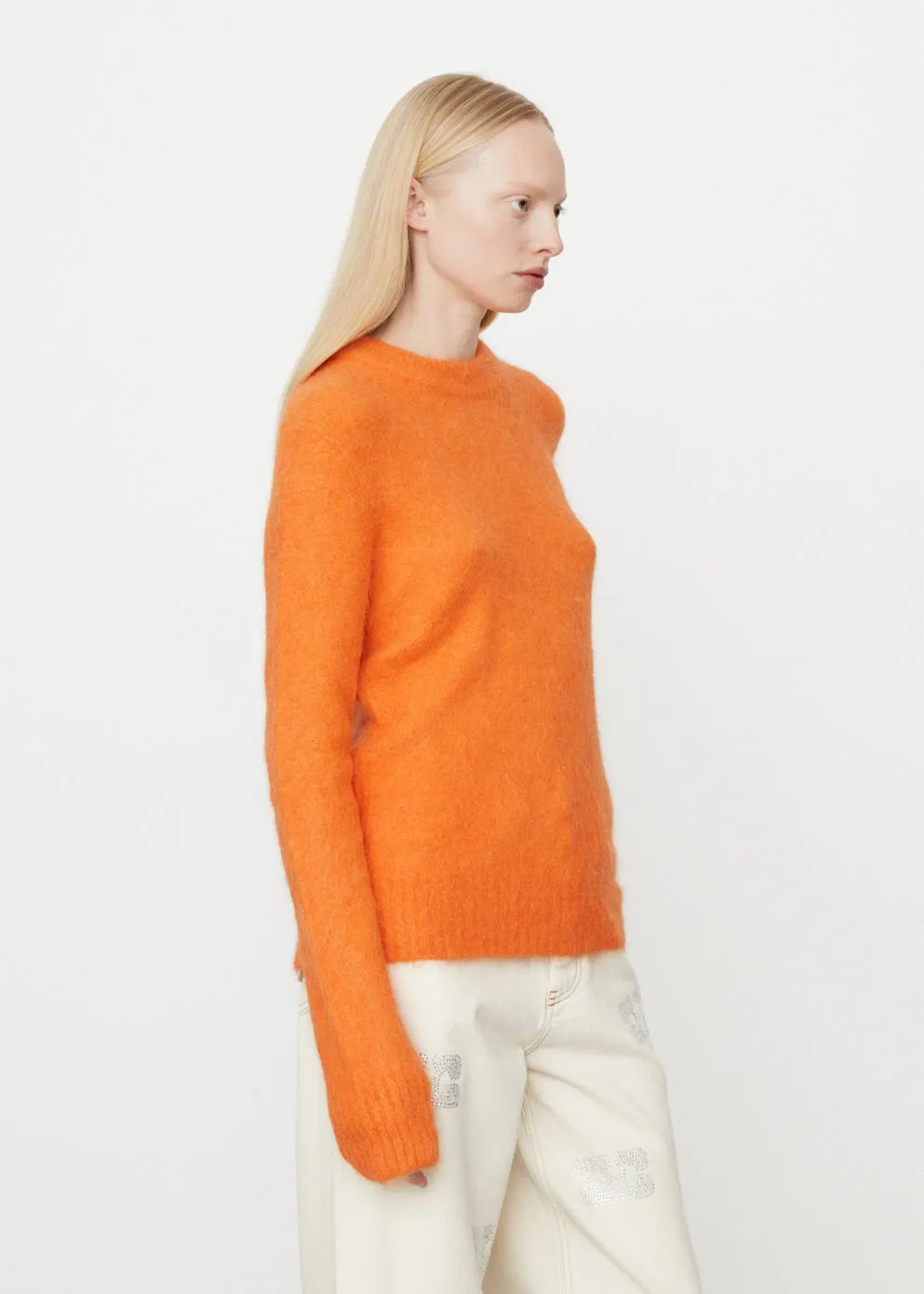 Brushed Alpaca Knit