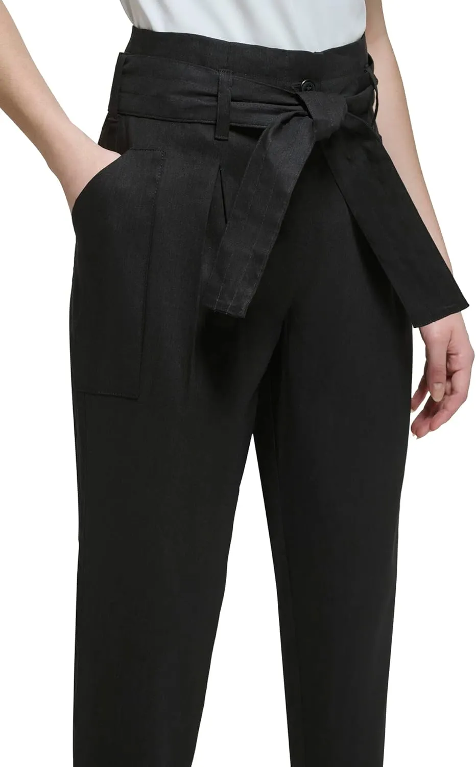 Calvin Klein Women's High Waist Pant Cargo (Standard and Plus Size)