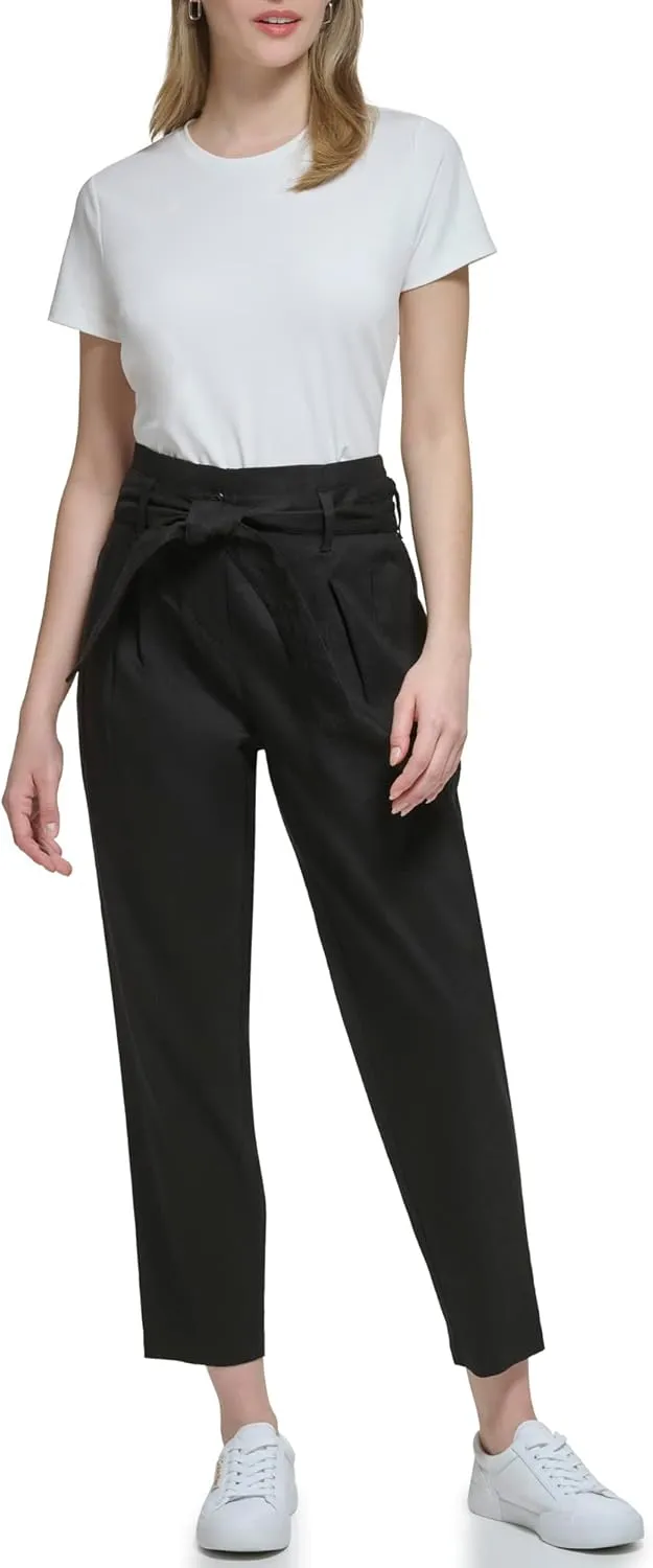 Calvin Klein Women's High Waist Pant Cargo (Standard and Plus Size)
