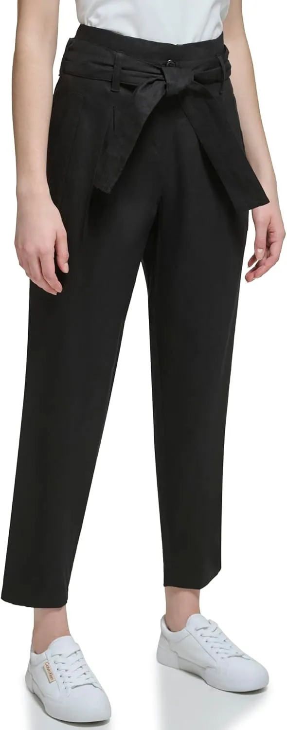 Calvin Klein Women's High Waist Pant Cargo (Standard and Plus Size)