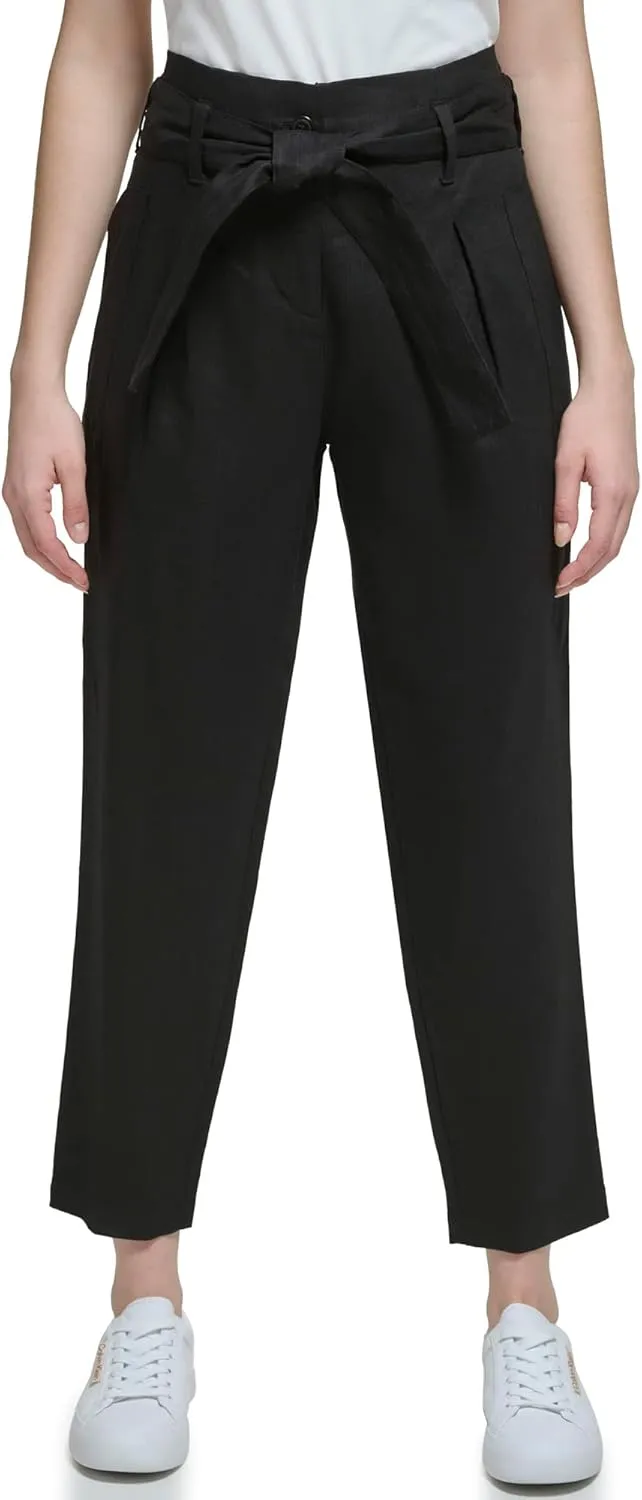 Calvin Klein Women's High Waist Pant Cargo (Standard and Plus Size)