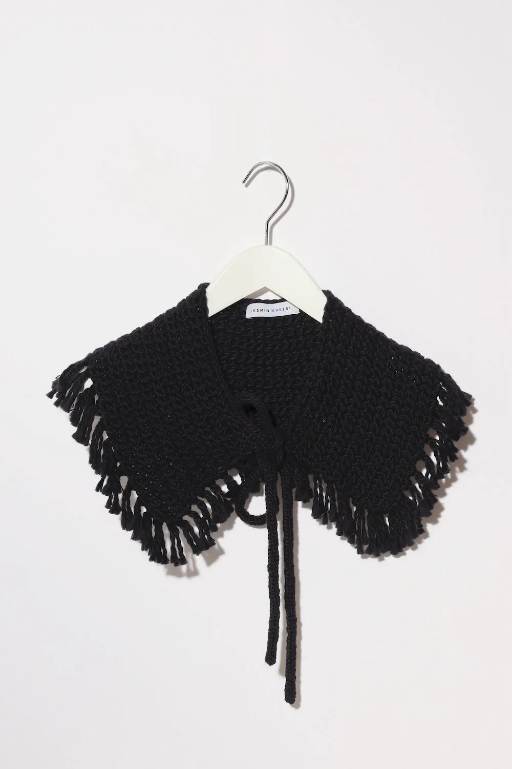 Crocheted Collar. Black