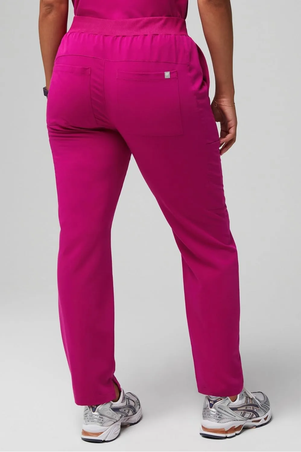 Fabletics Women's Performance Scrub Pant - MotionTech, 4-Way Stretch, Pocket-Packed, Wrinkle-Resist, Semi-Slim Fit