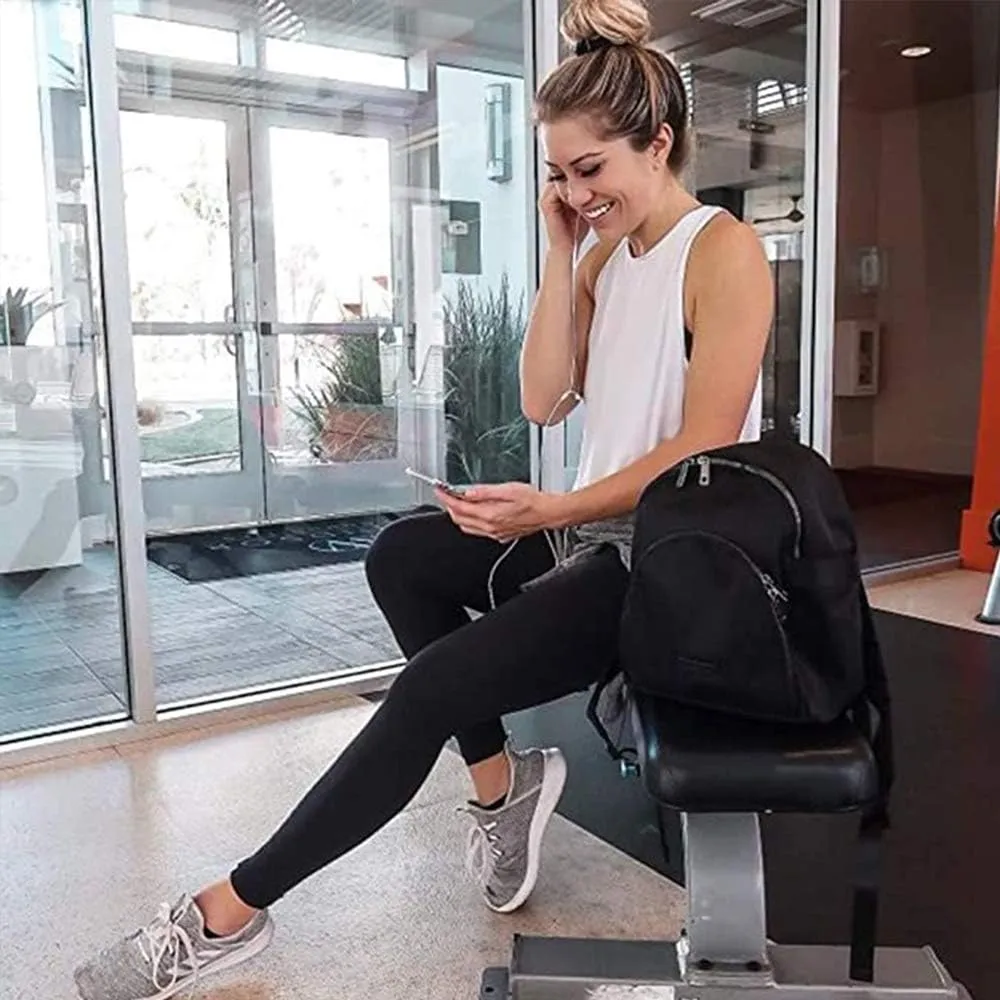 FULLSOFT 3 Pack Leggings for Women High Waisted Soft Black Yoga Pants for Workout Athletic Running Reg & Plus Size