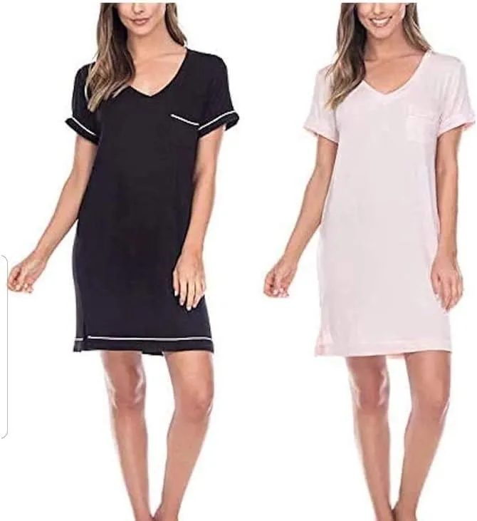 Honeydew Ladies' 2-Pack Sleep (Black/Pink) XXL