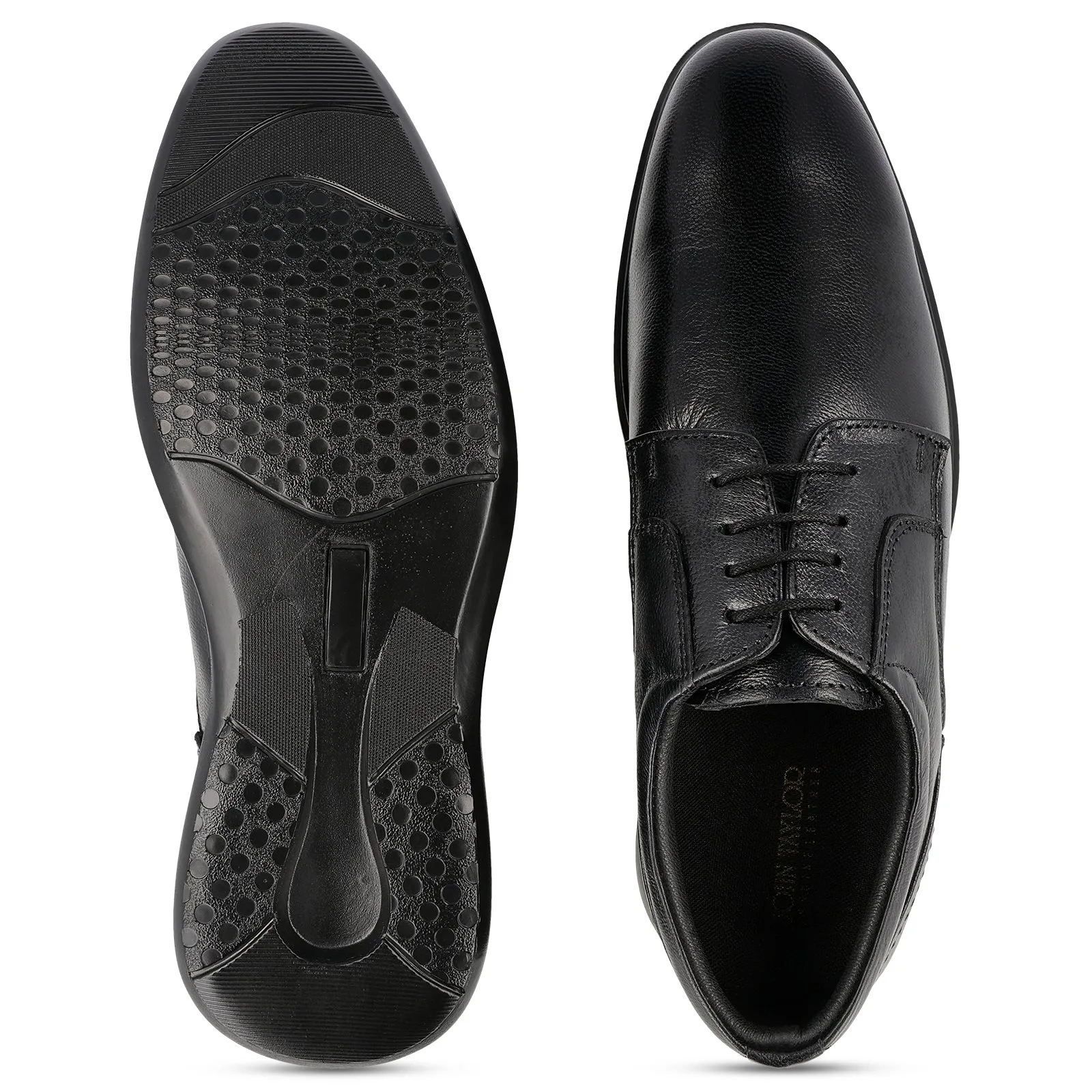 JOHN TAYLOR Men's Leather Formal Shoe - JT97512 Black