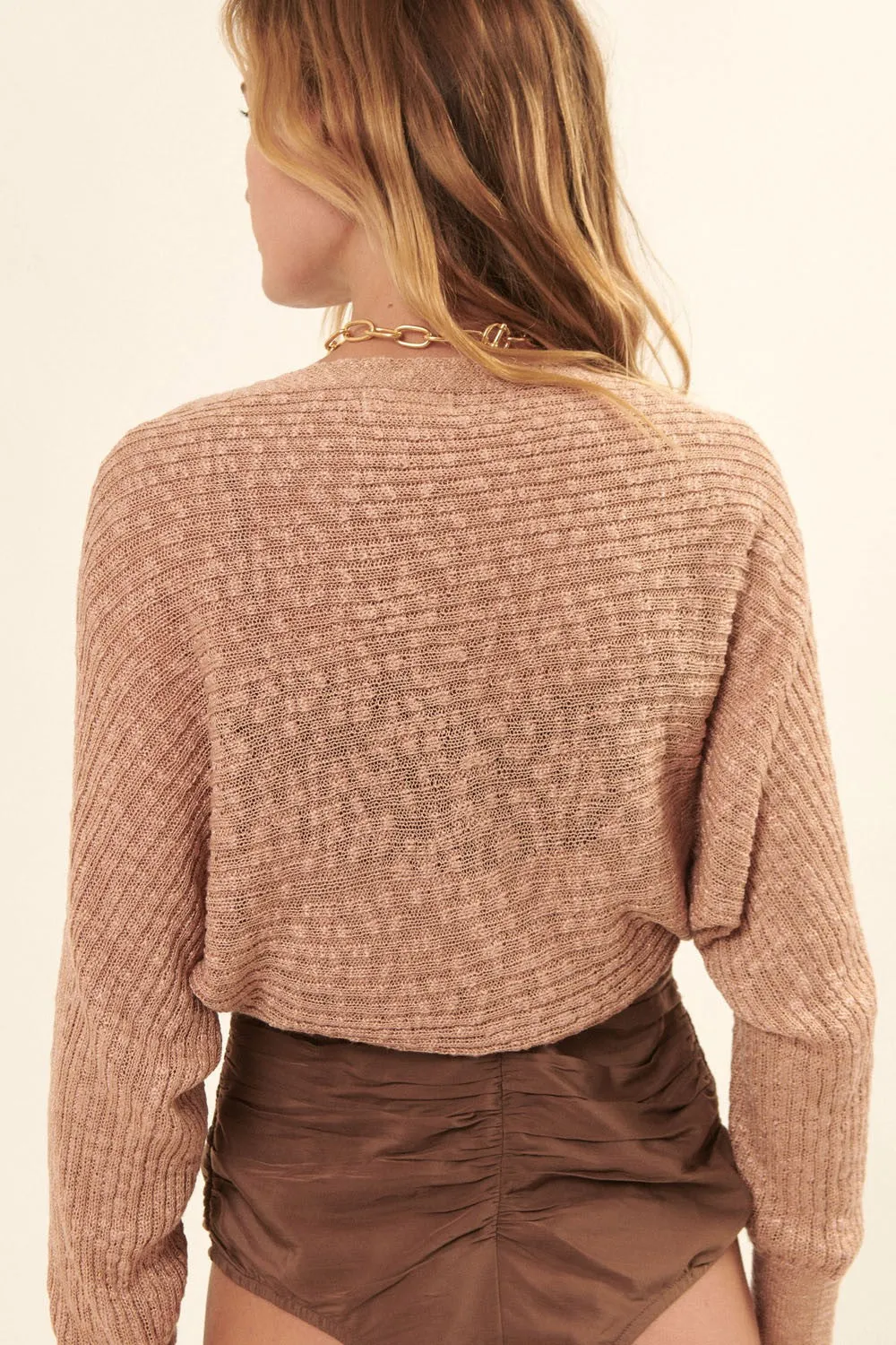 Knit Ballet Bolero
