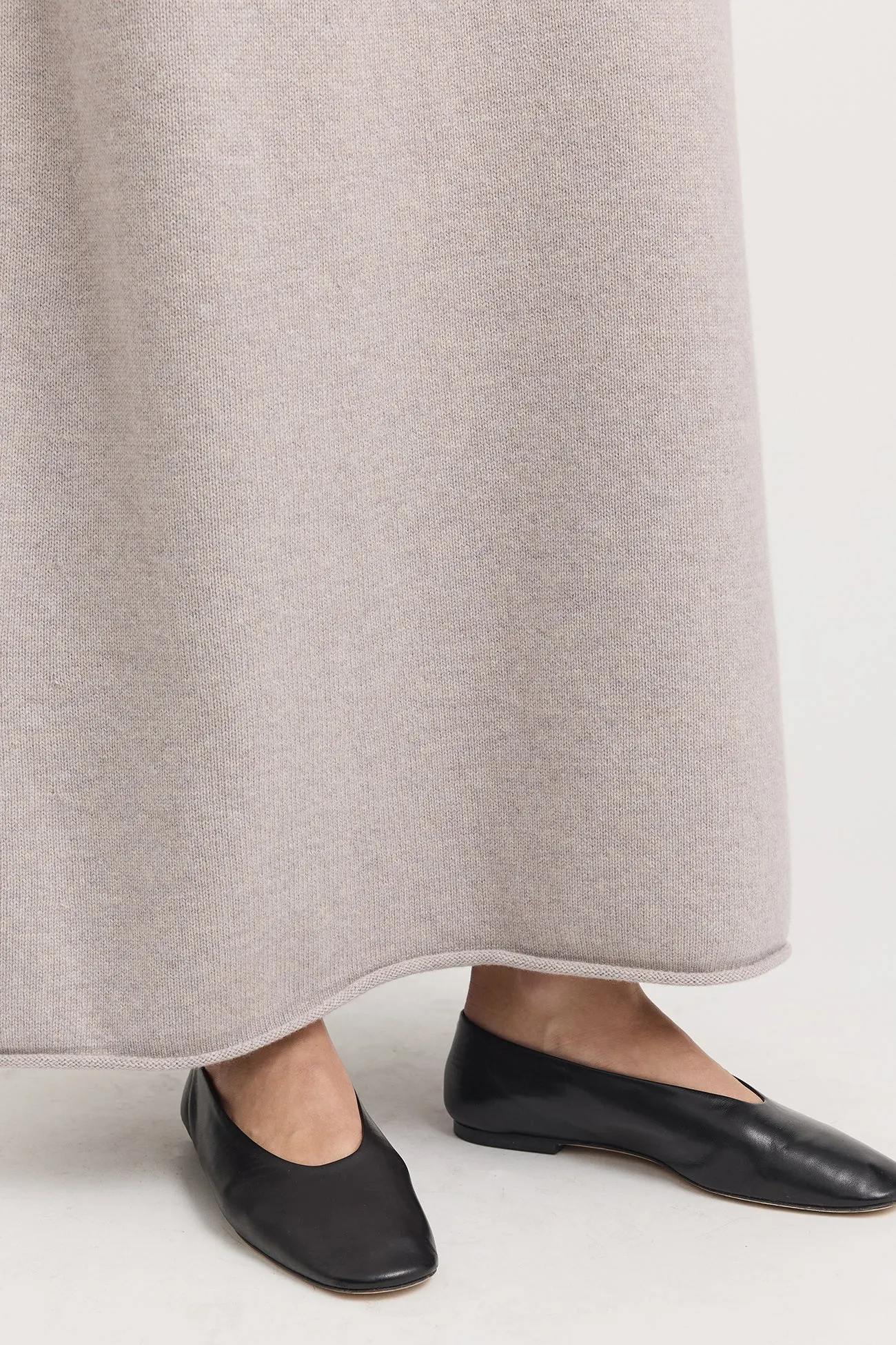 Lambswool Skirt | Oat