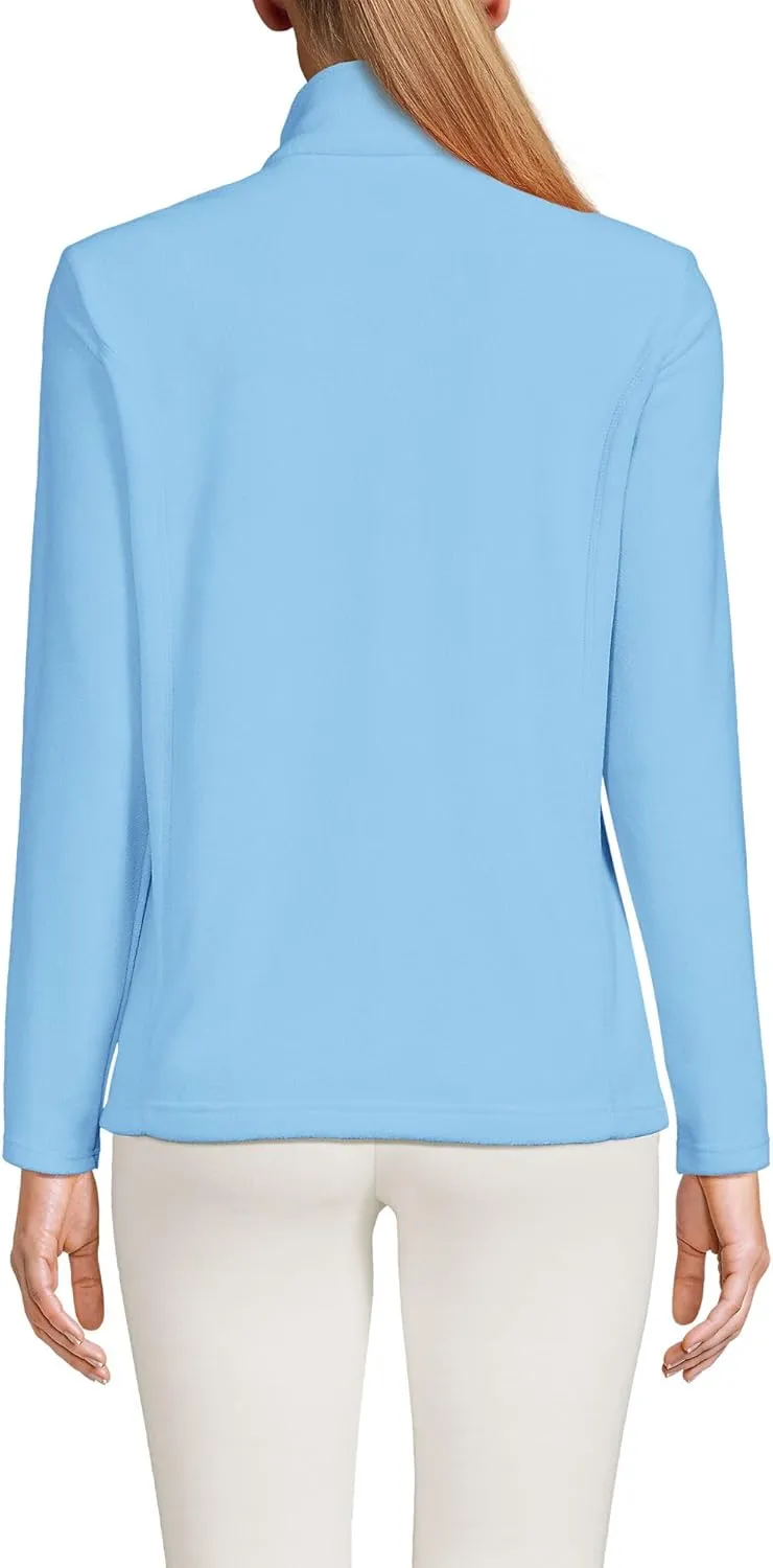 Lands' End Women's Anyweather Fleece Full Zip Jacket