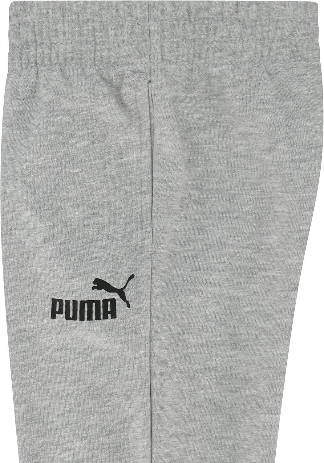 PUMA Boys' Core Logo Jogger, Side Seam Pockets, Elastic Waistband, Pull on Pant