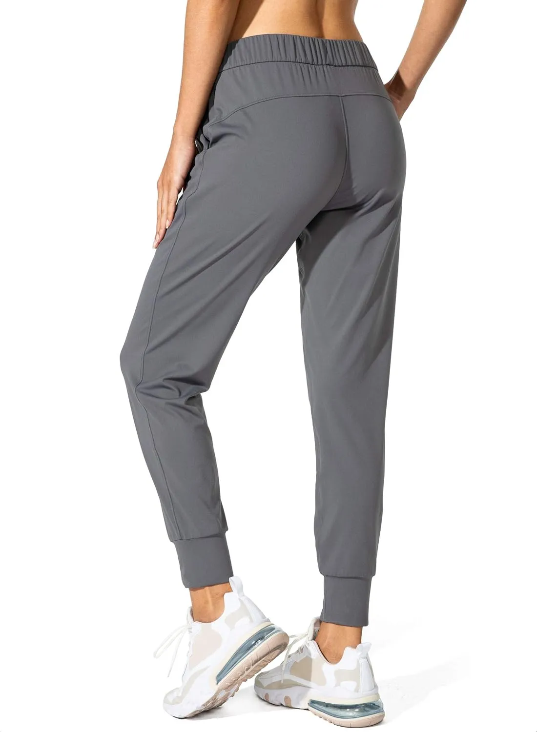 SANTINY Women's Joggers Pants Pockets Drawstring Running Sweatpants for Women Lounge Workout Jogging