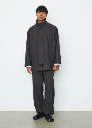 Stand Collar Half Coat