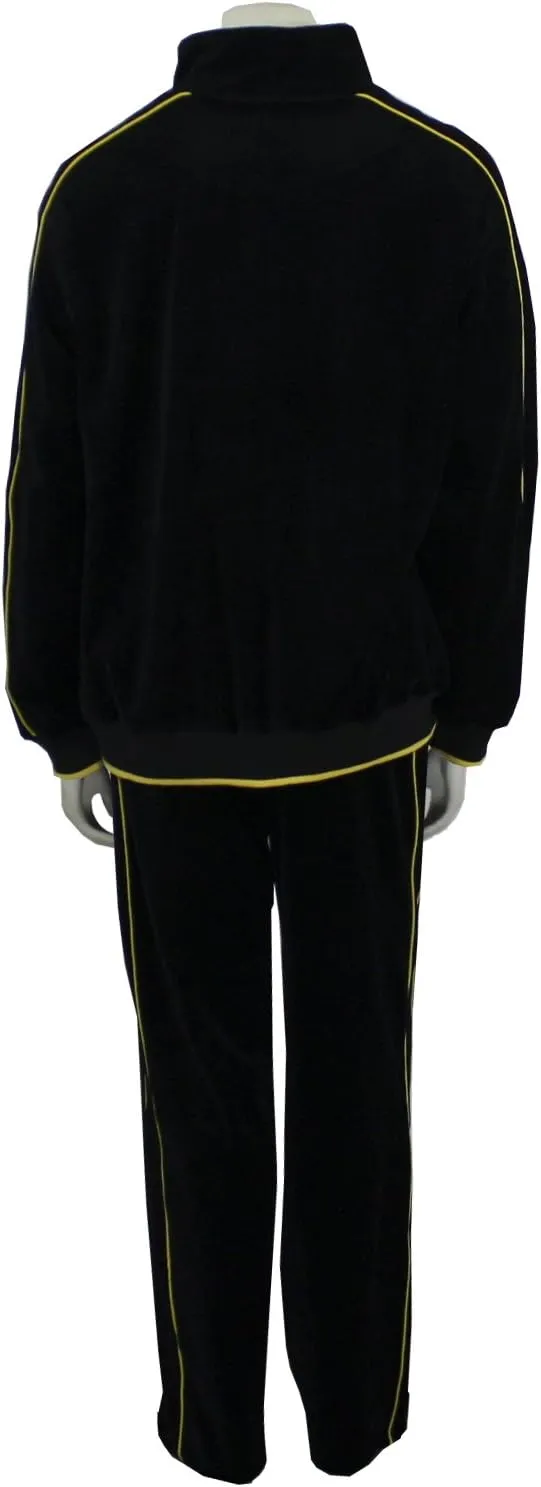 Sweatsedo Mens Velour Tracksuit
