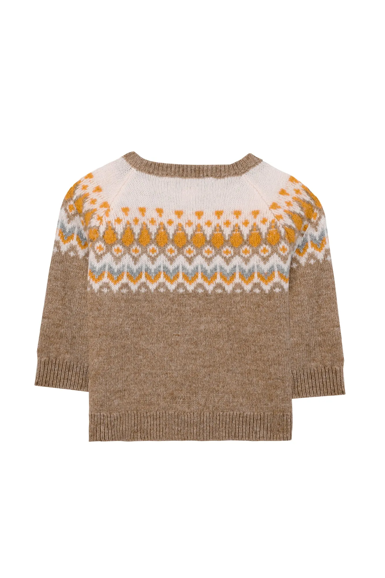 Tartine et Chocolat Wool Sweater - Chestnut