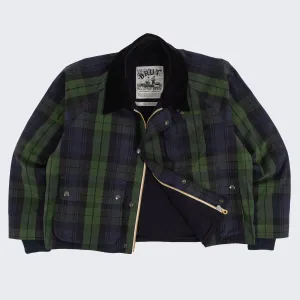 THE CHECKED WAX JACKET