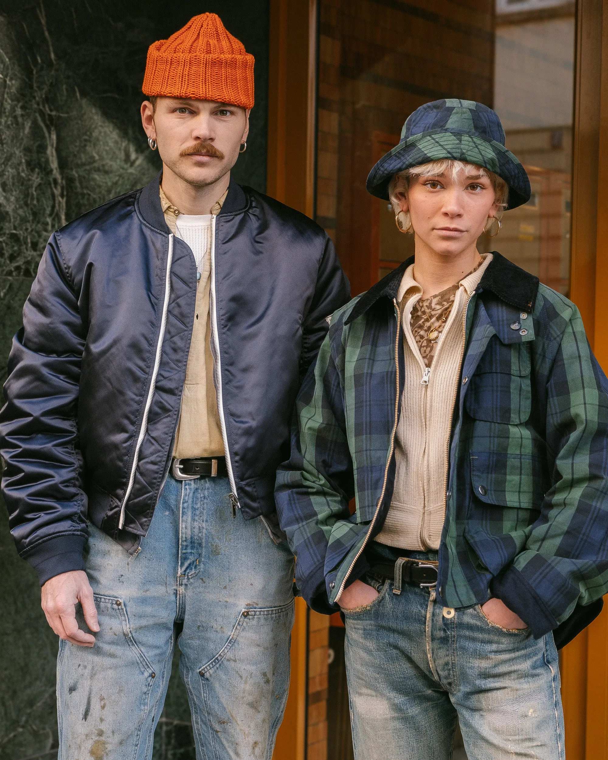 THE CHECKED WAX JACKET