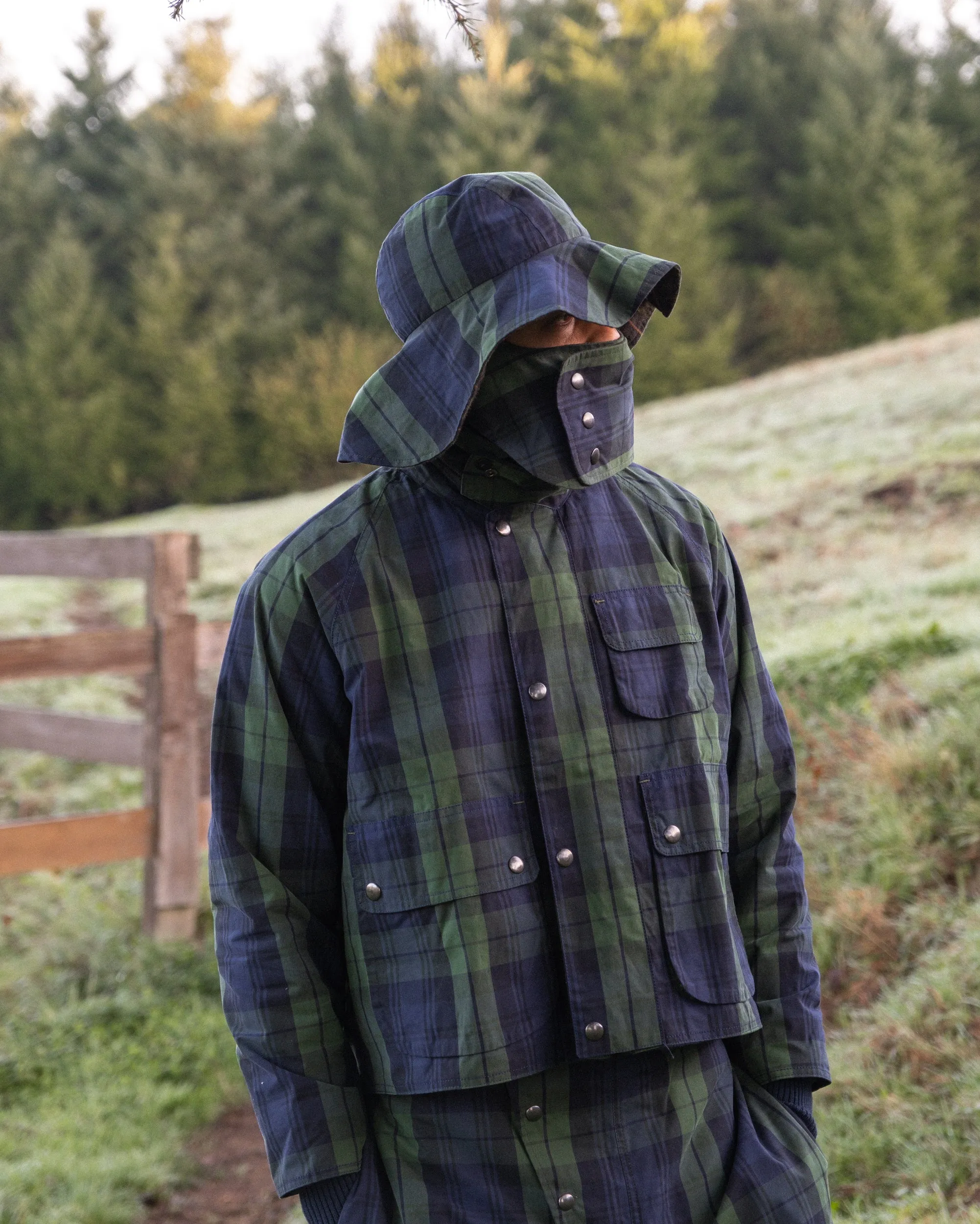 THE CHECKED WAX JACKET