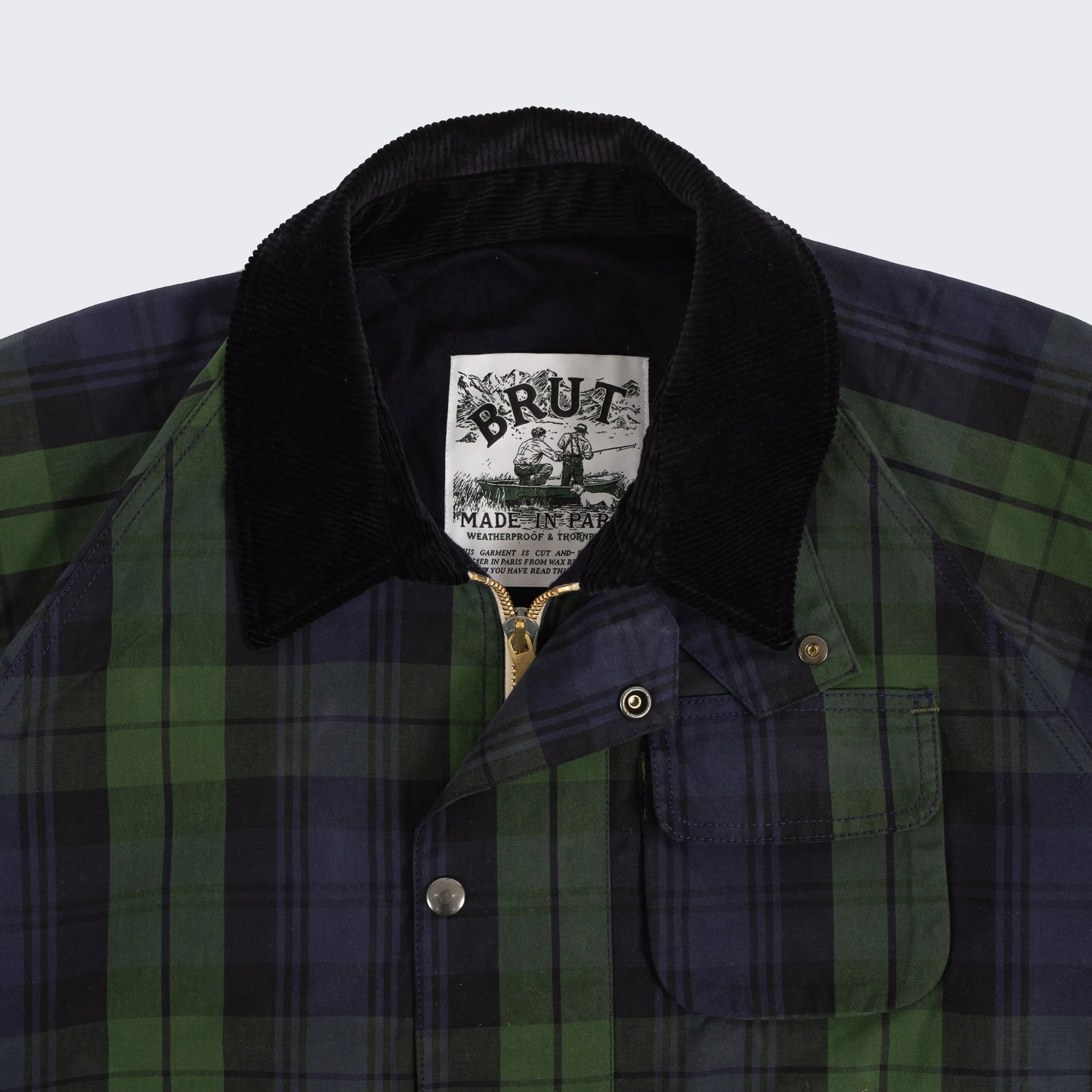 THE CHECKED WAX JACKET