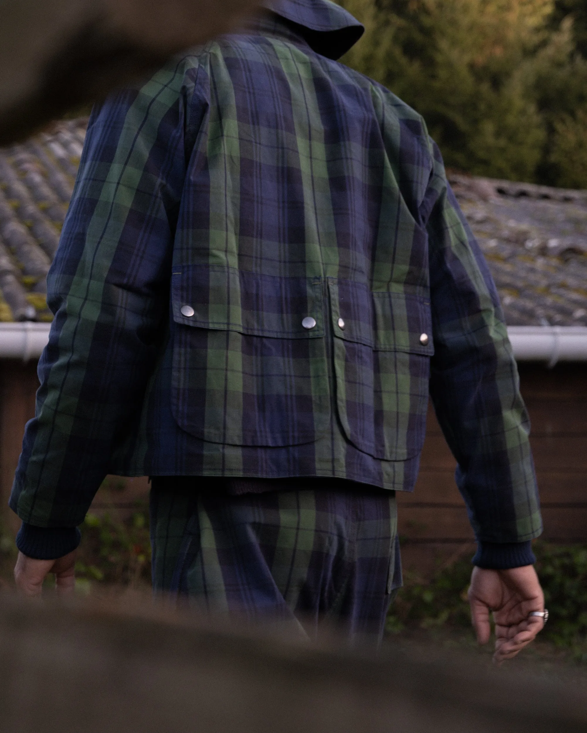 THE CHECKED WAX JACKET