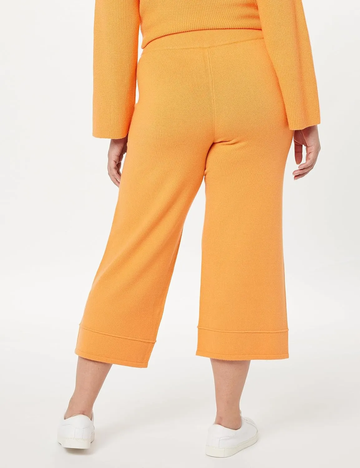 The Drop Women's Bernadette Pull-on Loose-fit Cropped Sweater Pant