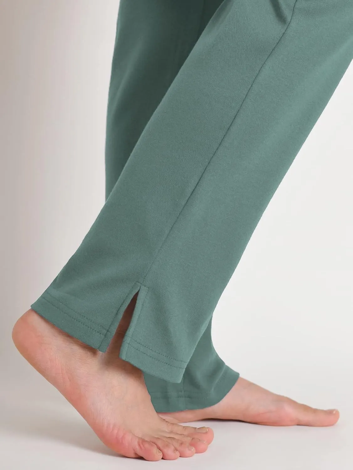 Weintee Women's Petite Knit Pants with Pockets