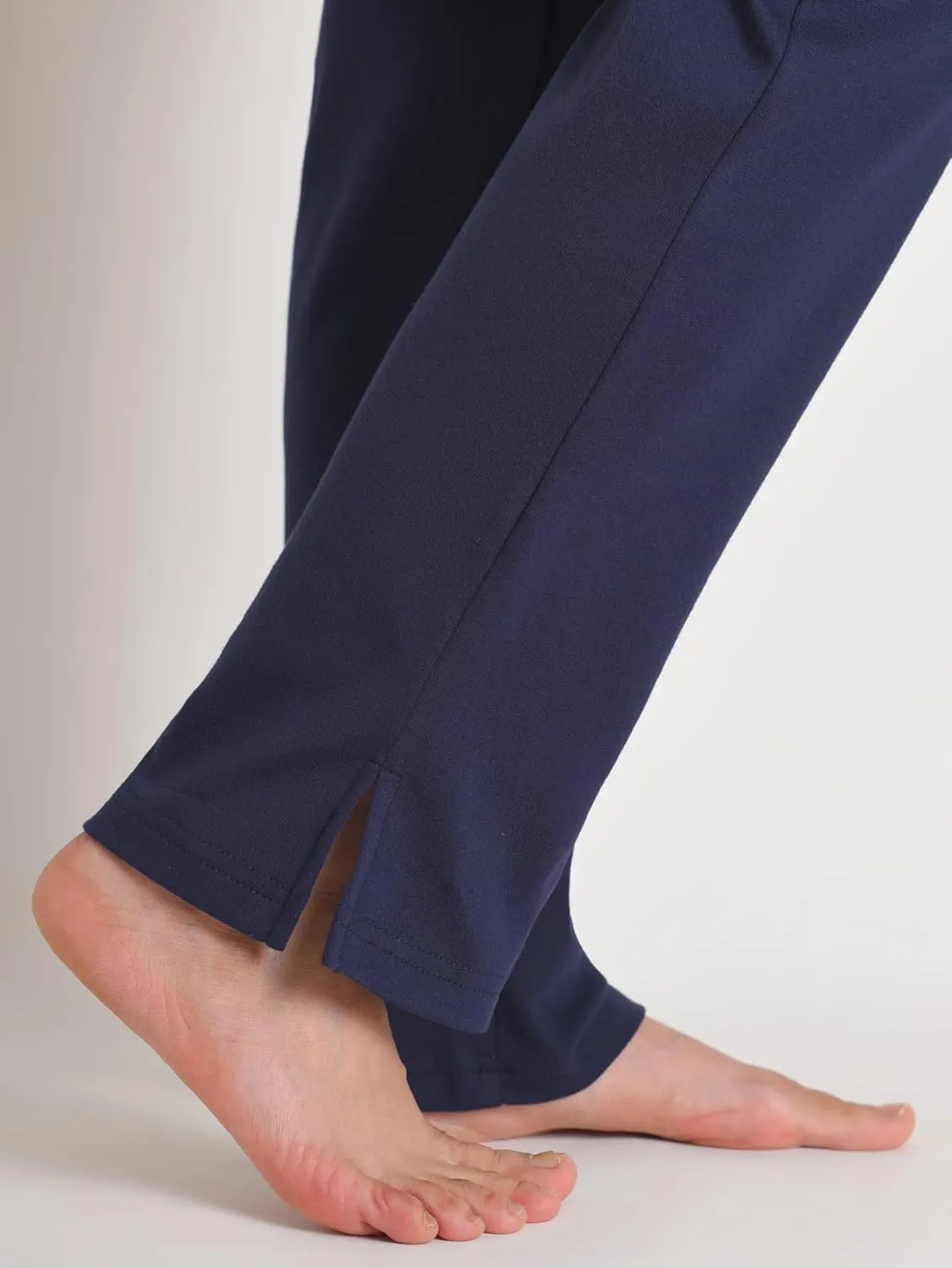 Weintee Women's Petite Knit Pants with Pockets