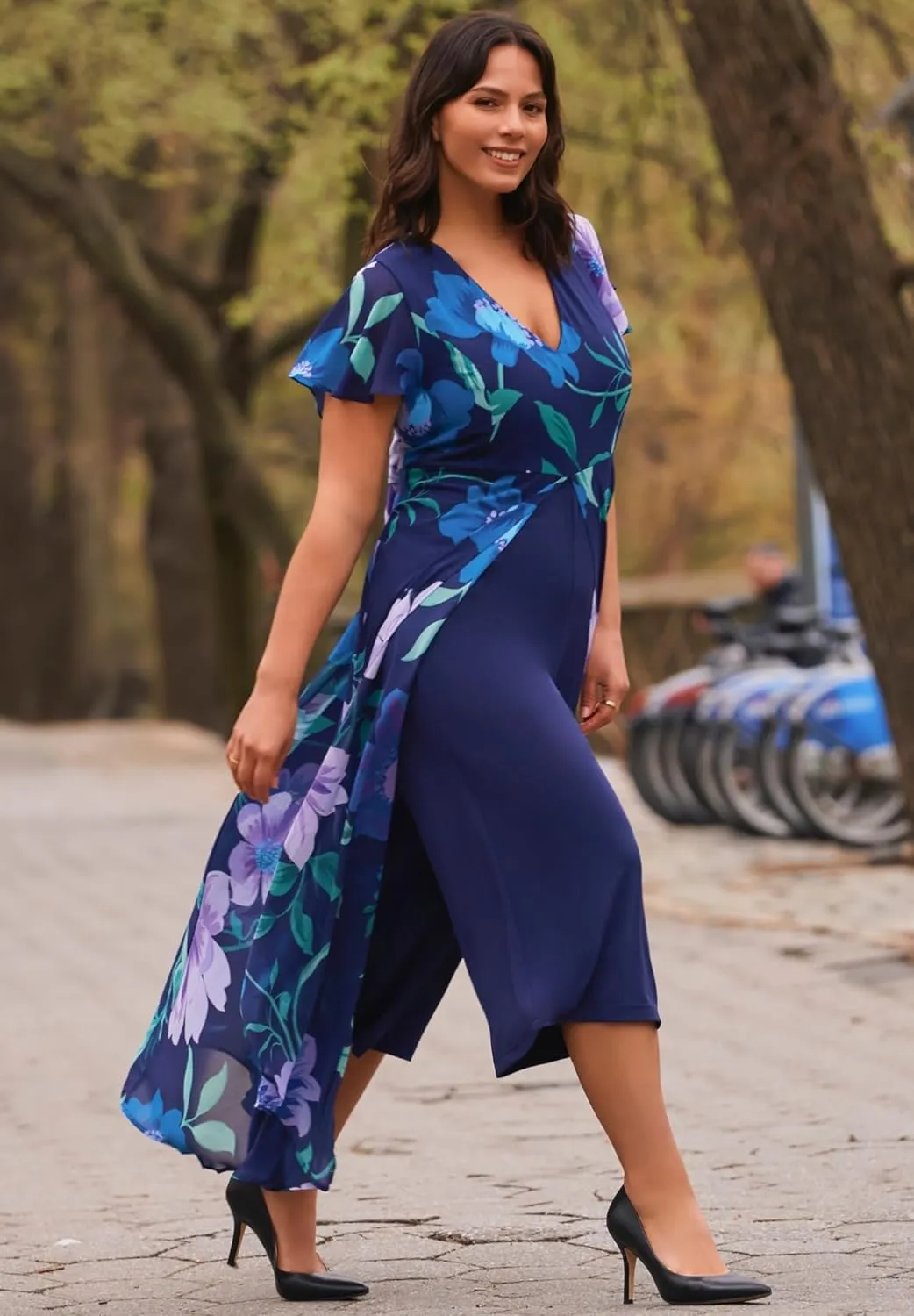 Women's Plus Size Glam Jumpsuit