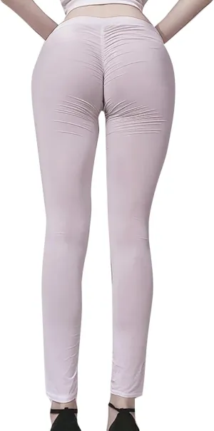 Women's Sexy See Through Sheer Tight Pants Nylon Legging