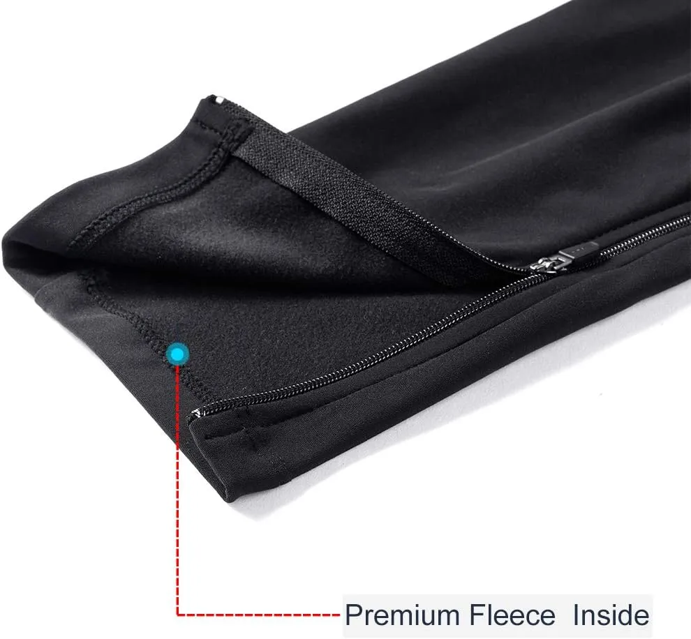 XGC Men's Long Cycling Pants Trousers Bike Pants Trousers Tights Legging with 4D Sponge Padded
